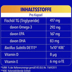 德国原装 Bion3 Multi + omega-3复合营养素2x30粒 提高免疫力，减少疲劳，保护心血管功能| PZN 19430306
