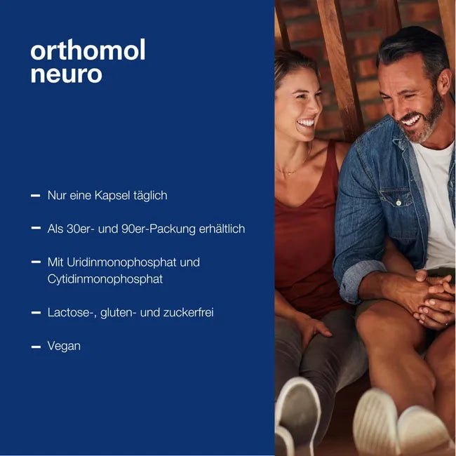Orthomol 傲视宝神经营养素胶囊 30 粒 PZN 19440925