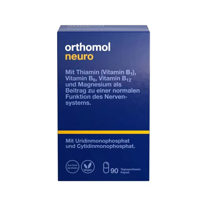 Orthomol 傲视宝神经营养素胶囊，90 粒 PZN 19440931