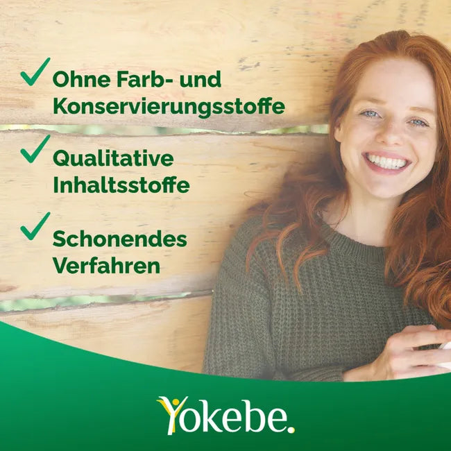 Yokebe Strawberry Meal Replacement Shake | High Protein, Vitamins & Minerals | Vegan, Lactose & Gluten Free | 2 × 500 g | 1 kg Value Pack | PZN 19446253