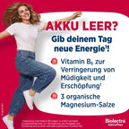 Biolectra AktivPlus Energy & Muscles Gummies | 3 Organic Magnesium Forms + Vitamin B6 | Vegan Sugar-Free Strawberry Gummies | 60 Gummies | PZN 19510643