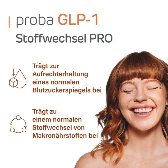 Nupure核质GLP-1 PRO益生菌胶囊 60粒 PZN 19513446 促进饱腹感 支持平衡血糖水平