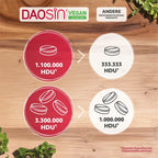 DAOSiN Vegan DAO Enzyme | Plant-Based Diamine Oxidase from Pea Sprouts | 1,100,000 HDU per Tablet | Histamine Breakdown Support | 25 Mini Tablets | PZN 19627279