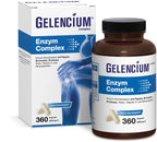 Gelencium Enzyme Complex | High-Strength Bromelain, Papain & Protease | With Vitamin C, Zinc & Selenium