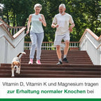 D3 K2 Mg-Loges | Vitamin D3 2,000 IU + K2 MK-7 + Magnesium Citrate & Vitamin B5 | 180 Capsules | PZN 19759006