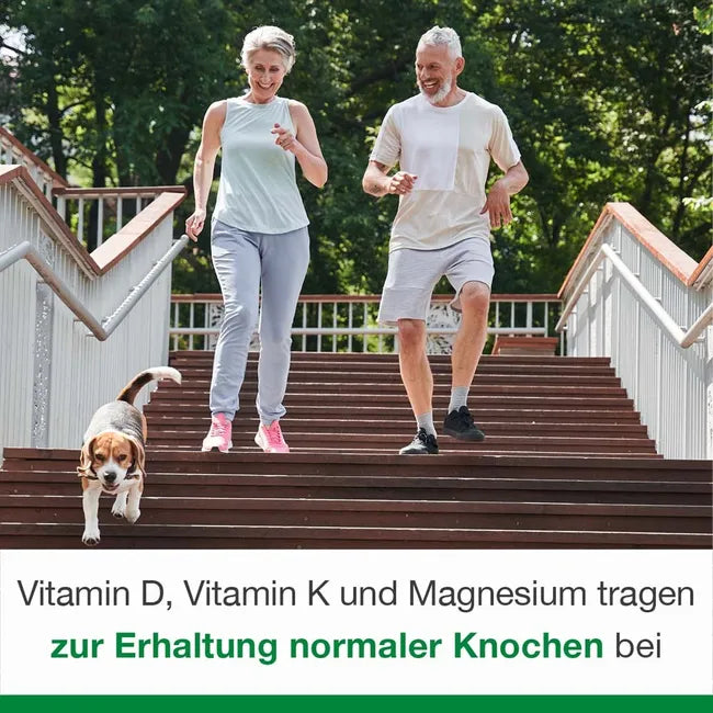 D3 K2 Mg-Loges | Vitamin D3 2,000 IU + K2 MK-7 + Magnesium Citrate & Vitamin B5 | 180 Capsules | PZN 19759006