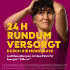 EUNOVA Menopause Day & Night | Red Clover, Hops, Saffron, Guarana, Passionflower & Sage | Hormone-Free Vegan | 2 × 30 Tablets | PZN 19873819