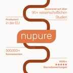 Nupure Proba GLP-1 Metabolism PRO | Inulin, Chromium, L. paracasei, B Vitamins & Carolean™ | Blood Sugar & Macronutrient Metabolism Support | Orange Powder | 210 g | PZN 19896453