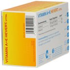 Vitamin A+E Hevert Vital | Vitamin A 800 μg + Vitamin E 67 mg | Vision, Skin, Immune & Antioxidant Support | 120 Vegan Capsules | PZN 20167966