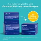 Orthomol Vital Grapefruit | 26 Nutrients with Vitamin B12 1,000 μg, Magnesium & Omega-3 | 30 Daily Portions | PZN 20182718