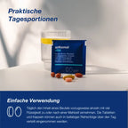 Orthomol Vital | 26 Nutrients with Vitamin B Complex, B12 1,000 μg, Magnesium & Omega-3 | 30 Daily Portions | PZN 20182782