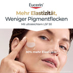 Eucerin Hyaluron-Filler + Elasticity Ultra-Light Day SPF 50 50ml | Anti-Aging Day Cream with Thiamidol | PZN 20318135