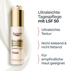 Eucerin Hyaluron-Filler + Elasticity Ultra-Light Day SPF 50 50ml | Anti-Aging Day Cream with Thiamidol | PZN 20318135