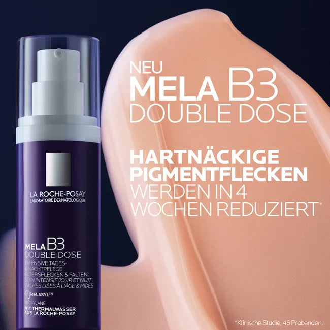 La Roche-Posay MELA B3 Double Dose 40ml | Intensive Day & Night Dark Spot Corrector with Melasyl™ & Proxylane™ | PZN 20418055