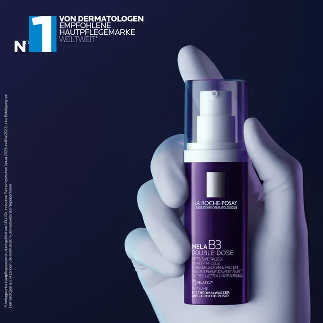 La Roche-Posay MELA B3 Double Dose 40ml | Intensive Day & Night Dark Spot Corrector with Melasyl™ & Proxylane™ | PZN 20418055