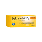 Dekristolvit D3 4000 IU | High-Strength Vitamin D3 | Immune System, Bones & Muscle Support | 90 Tablets | PZN 10818598