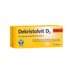 Dekristolvit D3 5600 IU | High-Strength Weekly Vitamin D3 | Immune System, Bones & Muscle Support | 60 Tablets | PZN 11709693