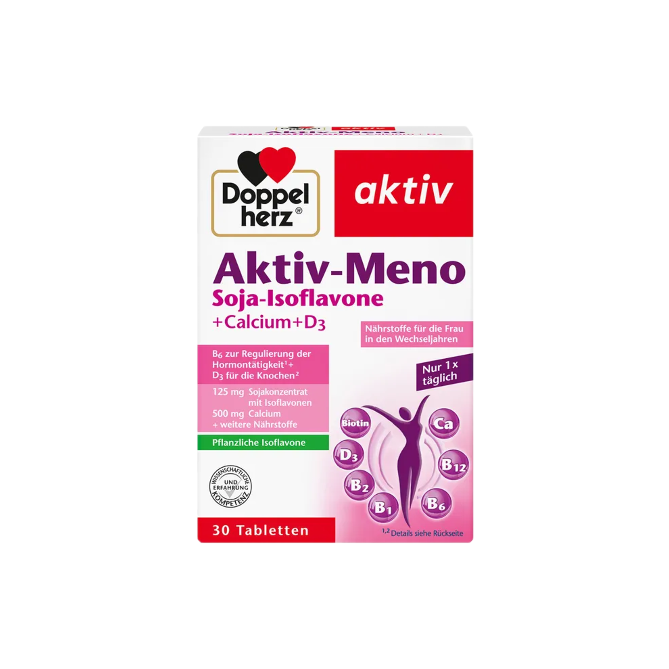 Doppelherz Aktiv-Meno 片剂，30 片 PZN 02898749