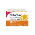 EUNOVA Multivitamin Long-Term 50+ | 12 Vitamins + Minerals, Lutein & Zeaxanthin | 12-Hour Nutrient Release | 120 Capsules | PZN 11084425