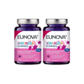 EUNOVA Schulhelden Gummies 2-Pack | Vitamin B6, B12, D3, Iron & Aronia | Energy & Cognitive Support | Strawberry | 2 × 60 Gummies | PZN 19128926