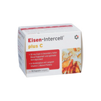 Eisen-intercell Plus C | Iron Bisglycinate 30 mg + Vitamin C 160 mg | Red Blood Cell, Energy & Fatigue Support | Vegan | 90 Capsules | PZN 19275544