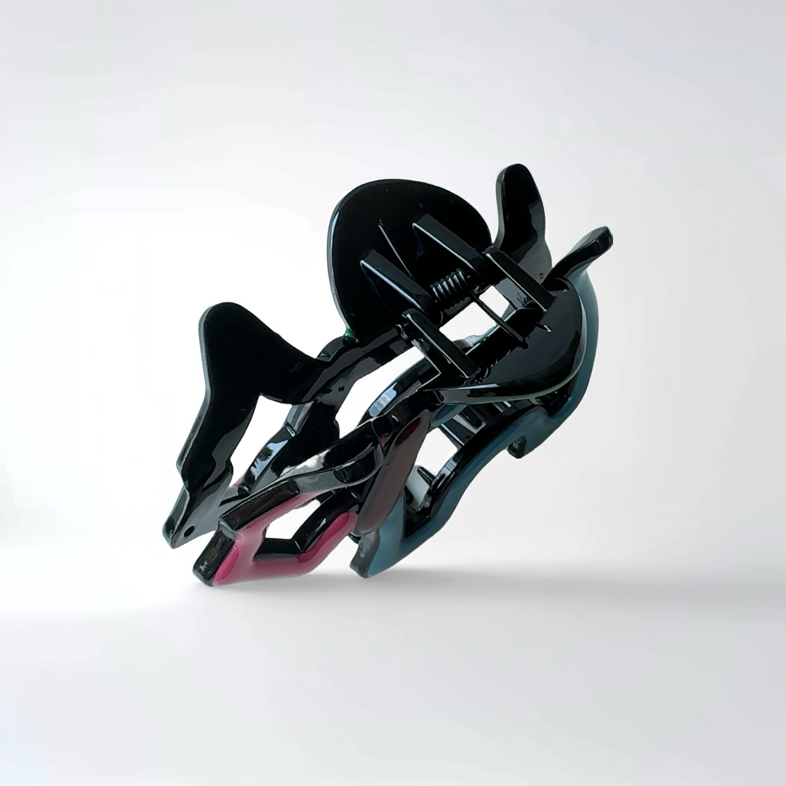 Welpens Kaarklammer Square I Pink & Blau