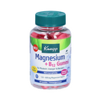 Kneipp Magnesium + B12 Gummies | Magnesium Citrate for Muscles, Energy & Nerves | Raspberry Flavour | Vegan | 60 Gummies | PZN 19381789