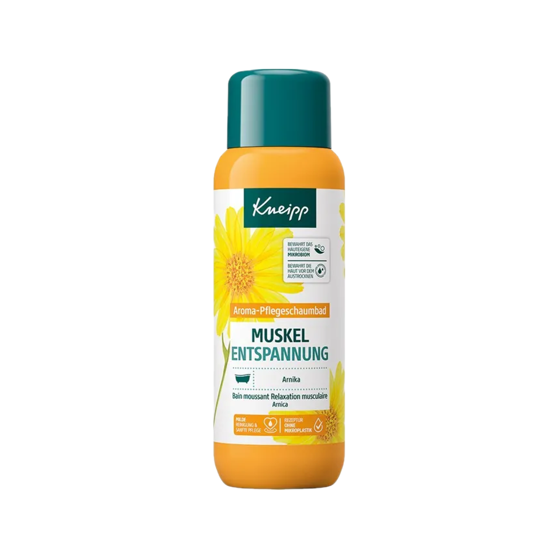 Kneipp Muscle Relaxation Aroma Care Bubble Bath | Arnica, Rosemary & Natural Essential Oils | 400 ml | PZN 18076015