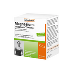 Magnesium-ratiopharm 300 mg | Muscle & Energy Support | Direct Micro-Pellets, Lemon Flavour | 40 Sachets | PZN 00066654