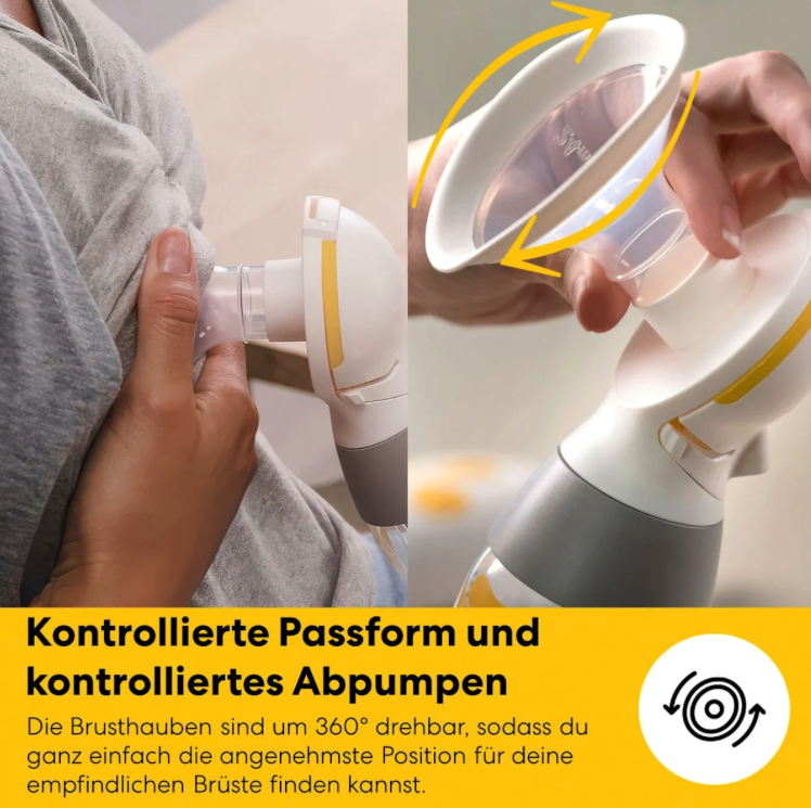 Medela Freestyle™ Mini Electric Breast Pump | Compact & Lightweight | 9 Levels, 2-Phase Expression™, USB-C Rechargeable