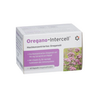 Oregano-Intercell | Oregano Oil 185 mg with Carvacrol 150 mg + Vitamin D3 800 IU | Gastro-Resistant Capsules | Immune Support | 60 Capsules | PZN 14407366