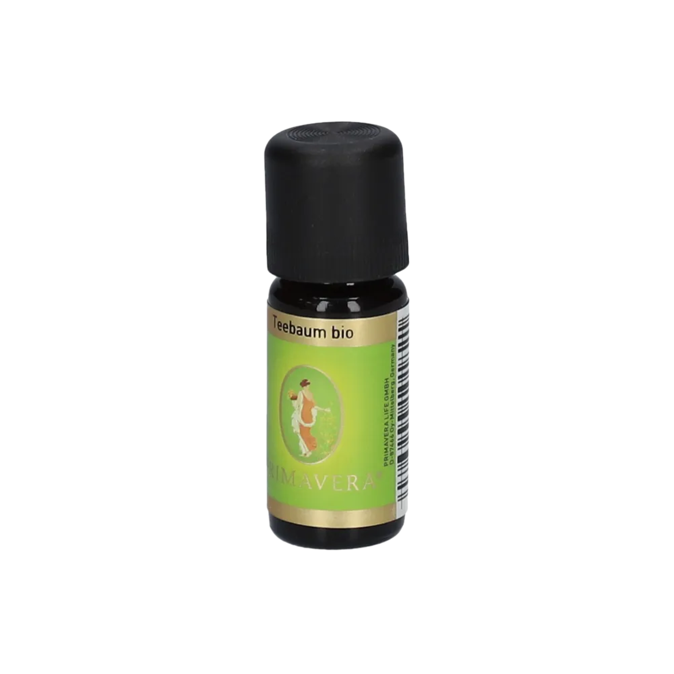 PRIMAVERA Organic Tea Tree Essential Oil | 100% Pure Melaleuca Alternifolia | Fresh & Purifying Aromatherapy Oil | 10 ml | PZN 00722029