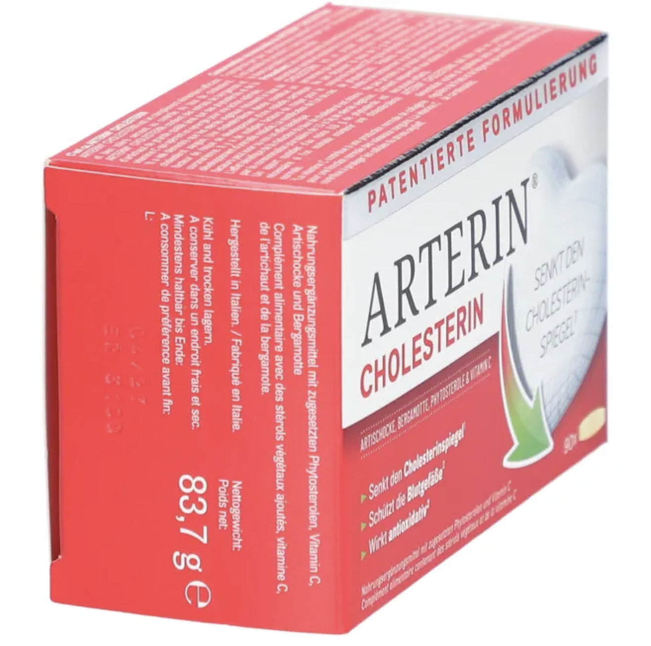 Arterin cholesterol tablets, 90 pcs PZN 18843928