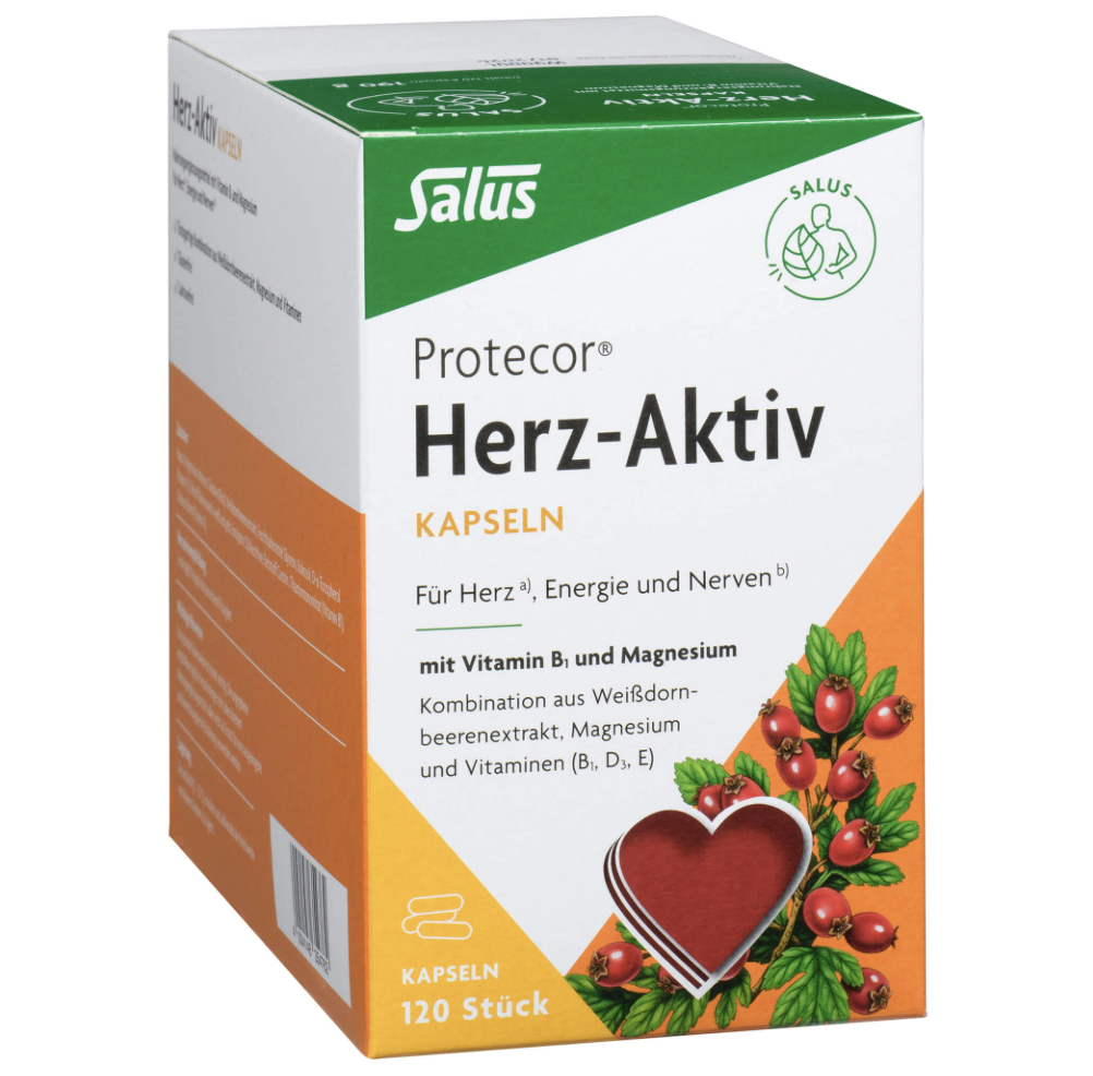 Salus Protecor Heart-Active Capsules, 120 pcs PZN 01249109