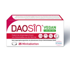 DAOSiN Vegan DAO Enzyme | Plant-Based Diamine Oxidase from Pea Sprouts | 1,100,000 HDU per Tablet | Histamine Breakdown Support | 25 Mini Tablets | PZN 19627279