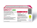 DAOSiN Vegan DAO Enzyme | Plant-Based Diamine Oxidase from Pea Sprouts | 1,100,000 HDU per Tablet | Histamine Breakdown Support | 25 Mini Tablets | PZN 19627279