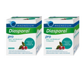 Magnesium Diasporal Pro Heart & Blood Pressure Drink Powder 60 Sticks | Double Pack | 300 mg Magnesium + 500 mg Potassium + Vitamin B1 | Cherry Flavor | Vegan | Made in Germany | PZN 19979883