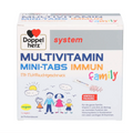 Doppelherz system Multivitamin Mini-Tabs Family 50 Sachets | Multivitamins & Zinc | Multivitamin Mini-Tabs | Multifrucht Flavor | For Children 4+ & Adults | Made in Germany | PZN 19962322