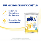 Nestlé BEBA Junior 2+ Toddler Milk Family Value Pack 3200g 4 × 800 g | From 2 Years With HMO, Calcium, Iron & Vitamins A, C, D | Palm Oil Free
