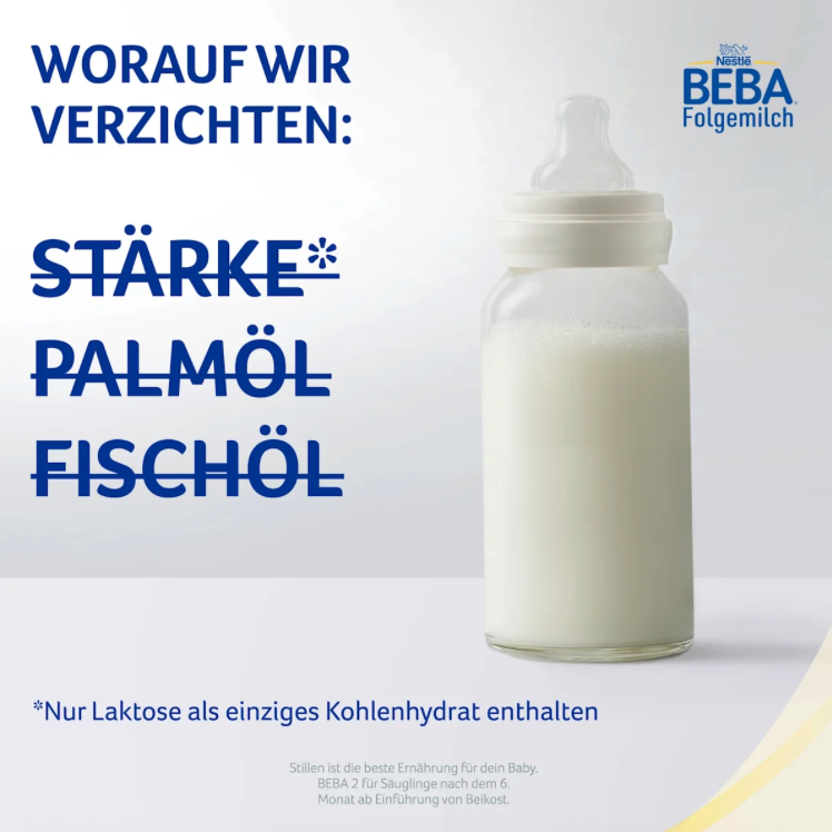Nestlé BEBA 3 Follow-On Formula Family Value Pack 3200g 4 × 800 g | From 10 Months | 5 HMOs, DHA & ALA | Lactose Only | Palm Oil Free