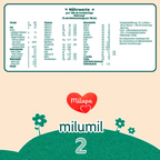 Milupa Milumil 2 Follow-On Formula Family Value Pack 3200g 4 × 800 g | From 6 Months | GOS/FOS, DHA & ALA | No Added Starch