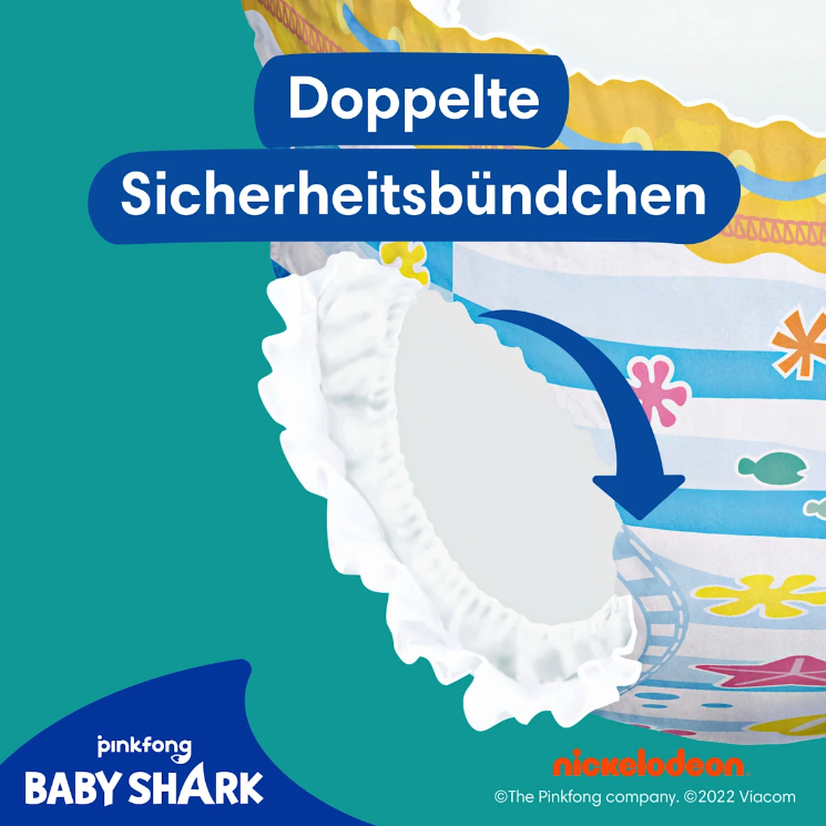 Pampers Splashers Swim Diapers Size 3–4 | 6–11 kg | Disposable Swimming Diapers | 2 × 12 = 24 Diapers