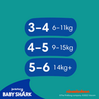 Pampers Splashers Swim Diapers Size 5–6 | 14+ kg | Disposable Swimming Diapers | 2 × 10 = 20 Diapers