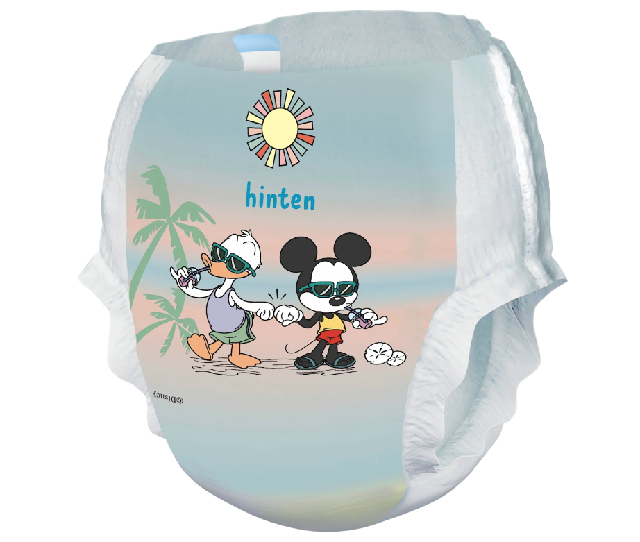 babylove Disney Swim Diapers Size Medium | 7–11 kg | Disposable Swimming Diapers | 2 × 11 = 22 Diapers