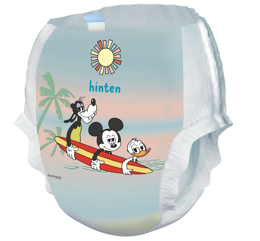 babylove Disney Swim Diapers Size XL | 13+ kg | Disposable Swimming Diapers | 2 × 12 = 24 Diapers