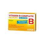 Vitamin B Complete Hevert All-in-One | All 8 B Vitamins + Choline, Betaine, Inositol & PABA | Vegan | 60 Capsules | PZN 19214749