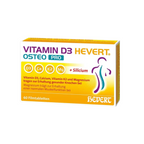 Vitamin D3 Hevert Osteo Pro | Vitamin D3 2000 IU + K2 MK-7, Calcium, Magnesium & Silicon for Bones & Muscles | Vegan | 60 Tablets | PZN 19295736