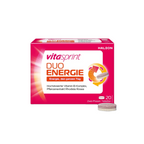 Vitasprint Duo Energie | High-Dose Vitamin B Complex + Rhodiola Rosea 200 mg | 2-Phase Energy Formula | Vegan | 20 Tablets | PZN 18760556