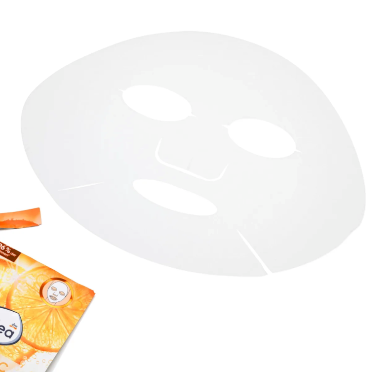 Balea Vitamin C Sheet Mask 10-Pack | Brightening & Hydrating Face Masks | With Vitamin C & Hyaluronic Acid | Vegan