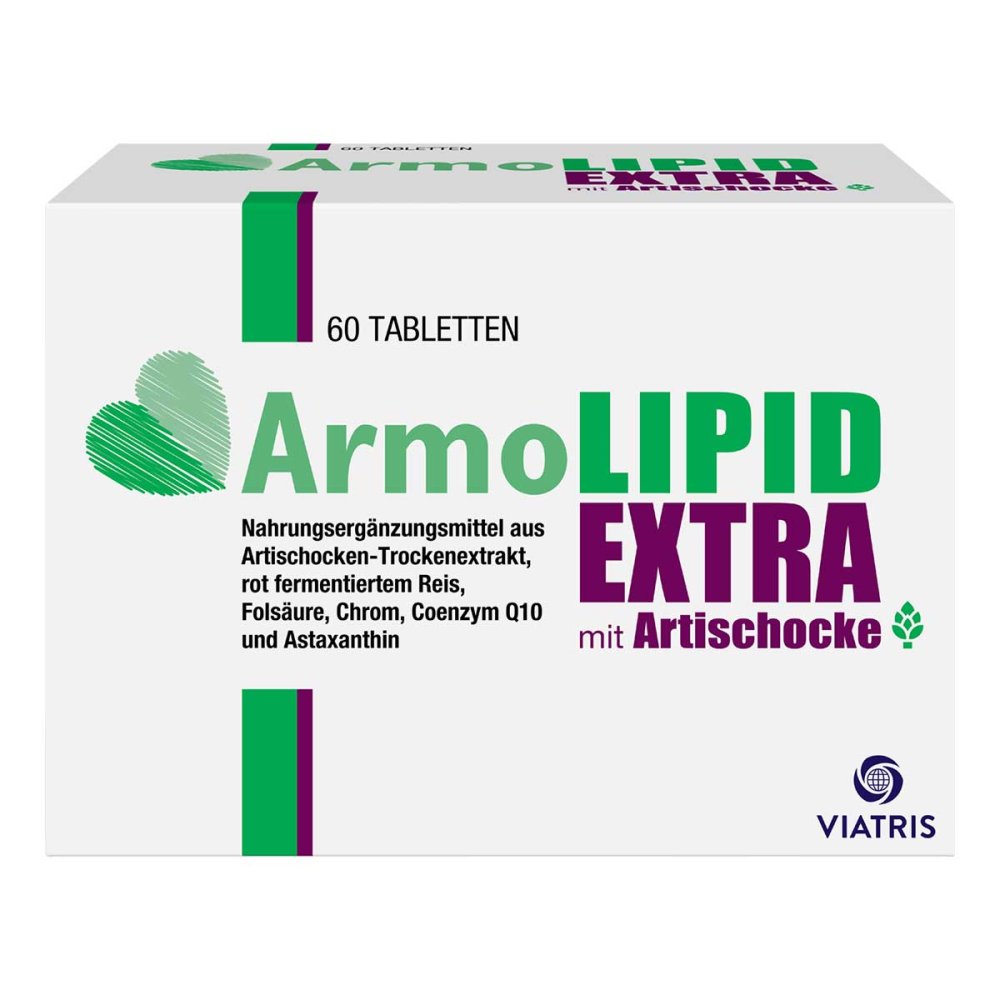 ARMOLIPID EXTRA Tablets with Artichoke 60 ST PZN 18498733